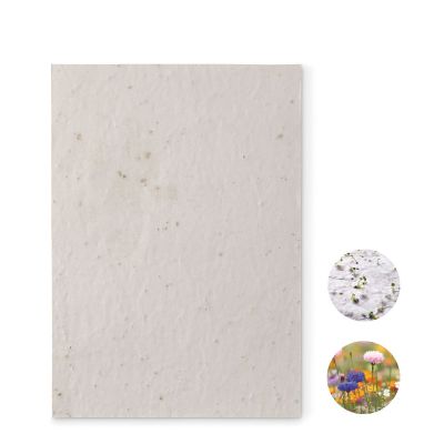 ASIDE - Hoja a5 de papel con semillas