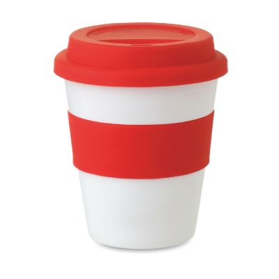 ASTORIA - Vaso pp con tapa de silicona