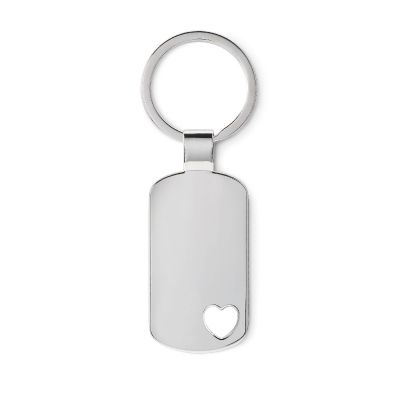 CORAZON - Llavero metálico con detalle