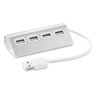 ALUHUB - Hub usb de 4 puertos