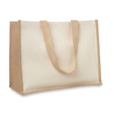 CAMPO DE FIORI - Bolsa de la compra yute y lona