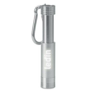 POP LIGHT - Llavero aluminio abs con led