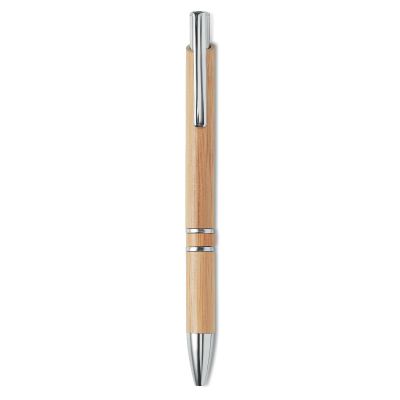 BERN BAMBOO - Bolígrafo pulsador bambú