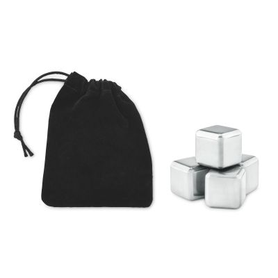 ICY - Set 4 cubitos hielo en funda