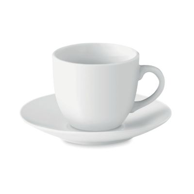 ESPRESSO - Taza y plato cerámica café