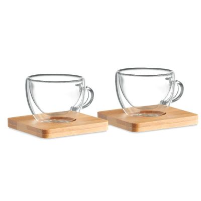 BELIZE - Juego de 2 tazas café