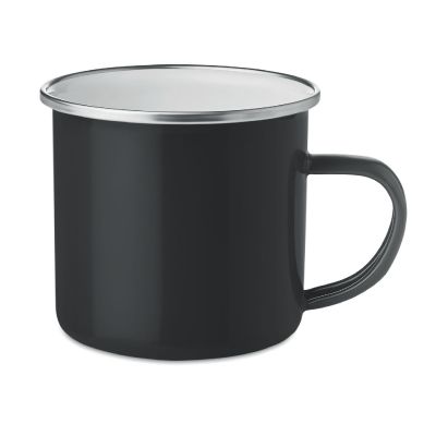 PLATEADO - Taza de metal esmaltado 350 ml