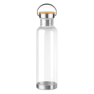 HELSINKI BASIC - Botella tritan con tapa bambú 8
