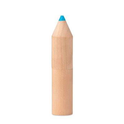 PETIT COLORET - Estuche madera de 6 lápices