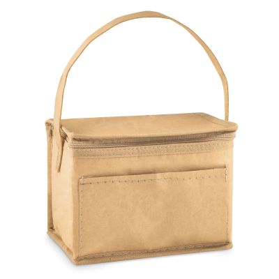 PAPERCOOL - Bolsa nevera kraft 6 latas