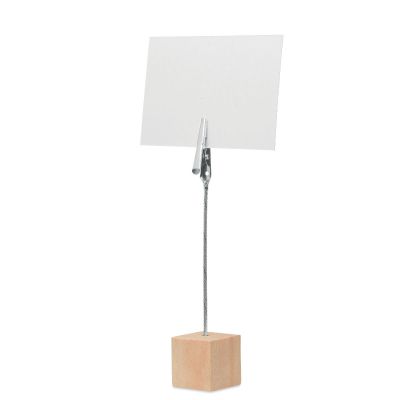 HELLO CLIP - Soporte de madera de pino