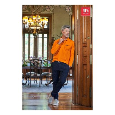 THC BERN - Polo de manga larga para hombre