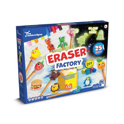 RUBBER FACTORY - Fábrica de gomas de borrar ideal para niños