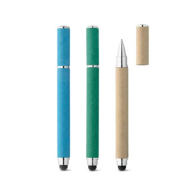 PAPYRUS - Bolígrafo en papel kraft y ABS con punta táctil