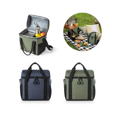 ROMA M - Bolsa térmica acolchada en poliéster reciclado 600D ripstop 11 L