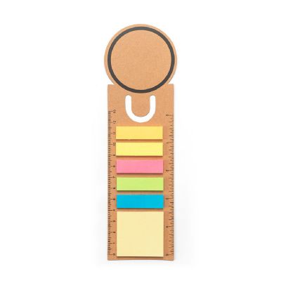 SAWYER - Set de oficina 3 en 1, elaborado con papel 100% reciclado, con tapa redonda e impresión negra por todo su perímetro