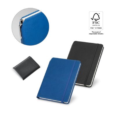 MORIAH - Bloc de notas A5 en PU con hojas rayadas