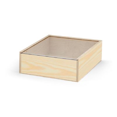 BOXIE CLEAR L - Caja de madera L