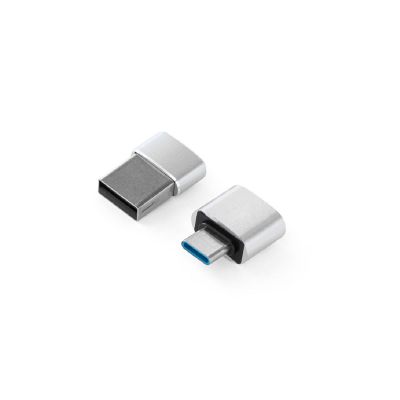 MINSKY - Set de 2 adaptadores USB-A / USB-C de aluminio