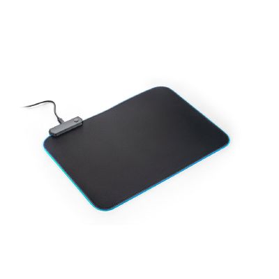 THORNE MOUSEPAD RGB - Alfombrilla de ratón gaming con luces LED RGB, fabricada en poliéster