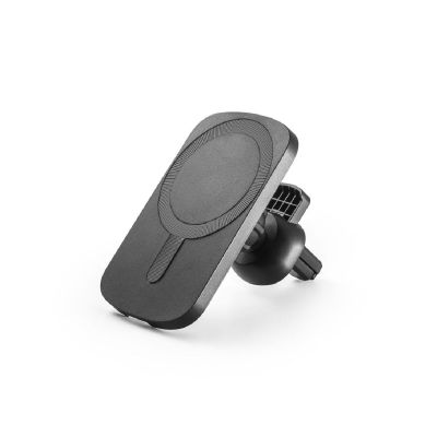 KOCH - Soporte para smartphone para coche con cargador magnético inalámbrico de 15 W en ABS reciclado (100% rABS)