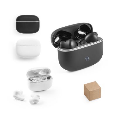 CAUBY - Auriculares inalámbricos con ANC y 10 horas de autonomía en ABS reciclado (100% rABS)