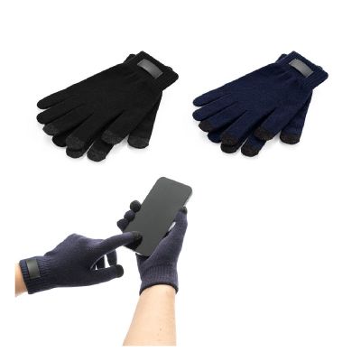 BURROW - Guantes de poliéster reciclado (100 % rPET) con puntas táctiles