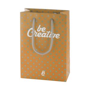 CREASHOP M - bolsa de la compra de papel a medida, mediana