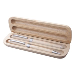 NAWODU - juego de bolígrafos de madera