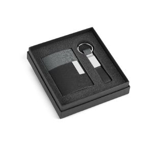 TRAVOLTA - Juego de tarjetero y llavero