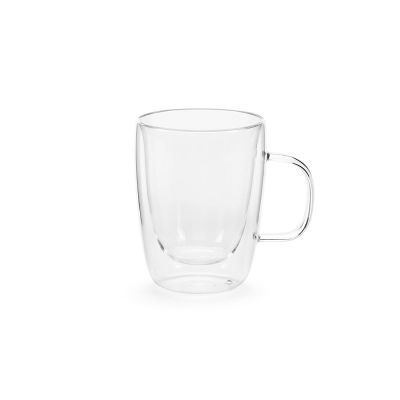 ELBE 350 - Taza de vidrio borosilicato 300 ml