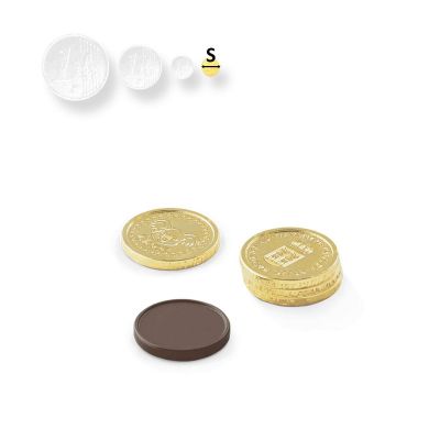 COIN GOLD S - Monedas chocolate