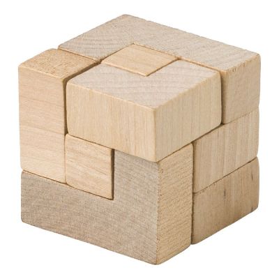 AMBER - Puzzle cubo de madera 