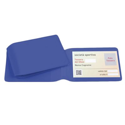 FAN CARD - Funda en simil piel, ideal para asociaciones