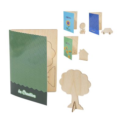 SENDCRAFT - postal puzzle personalizada, árbol