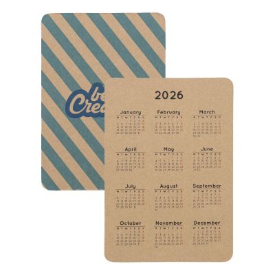 CREADATE POCKET ECO - Calendario de bolsillo personalizado
