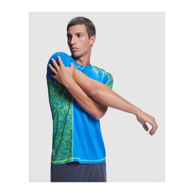 OSWEGO - Camiseta técnica de manga raglán con paneles sublimados