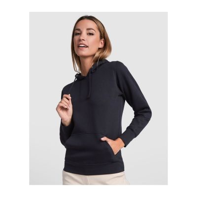 CINCINNATI - Sudadera entallada de corte femenino con capucha bicolor de doble tejido