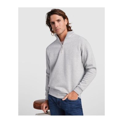 NASHVILLE - Sudadera con media cremallera a tono y cuello alto