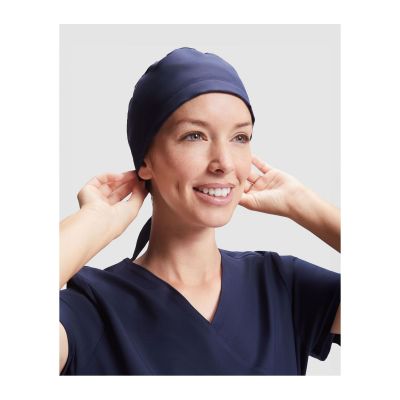 BLAINE - Gorro sanitario unisex con cintas para ajuste posterior