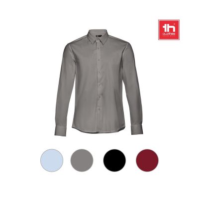 THC PARIS - Camisa de popelina para hombre