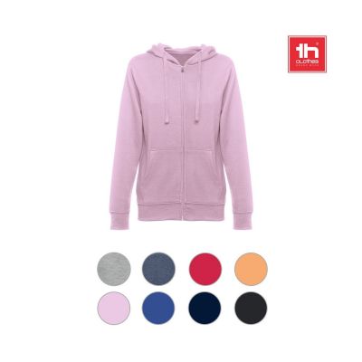 THC AMSTERDAM WOMEN - Sudadera para mujer, con cremallera y capucha