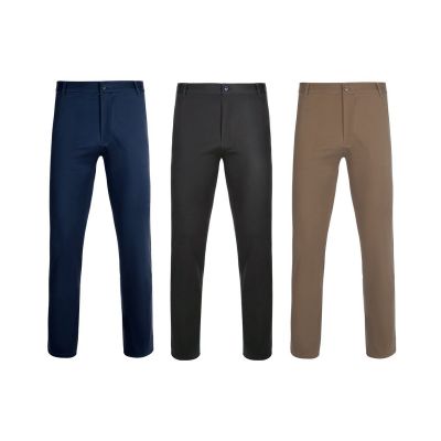 VL VISHNU - Pantalón chino unisex elástico (260g/m²), en algodón (98%) y elastano (2%)