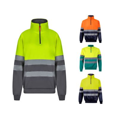 VL THOR LARGE - Sudadera bicolor (300g/m²) en tejido polar de poliéster (100%)