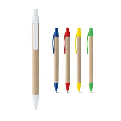 REMI - Bolígrafo fabricado con papel 100 % reciclado y con clip