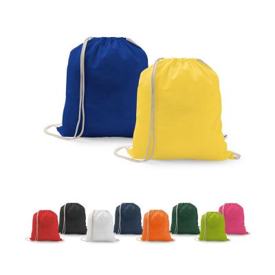 ISTANBUL - Mochila confeccionada en algodón reciclado (70%) y poliéster (30% rPET) (150 g/m²)