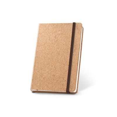 HAWKINS A5 - Libreta de corcho A5 con páginas lisas en material certificado FSC™ y otros materiales sostenibles,