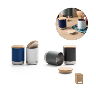 NORRE TUMBLER - Vaso de acero inoxidable (36% reciclado) con pared doble de insolacion 370 mL