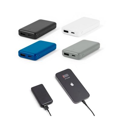 SHERYL - Batería externa de 4'000 mAh en ABS reciclado (100% rABS)