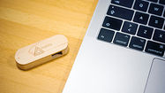 Memorias USB de madera personalizadas